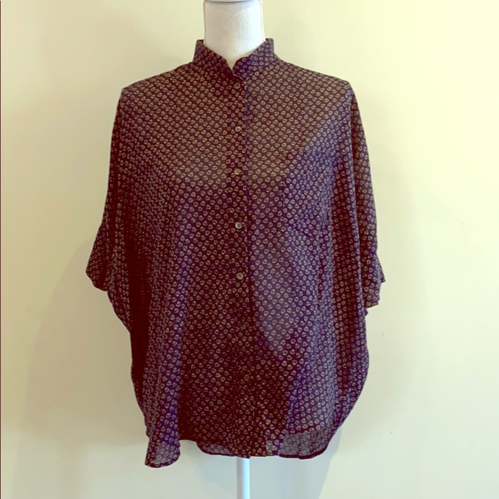 Steven Alan Button Down Tunic Shirt